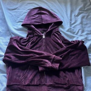 Victoria's Secret Purple Velour Sweater
